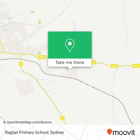 Mapa Raglan Primary School
