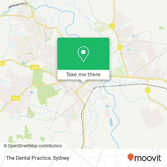 The Dental Practice map