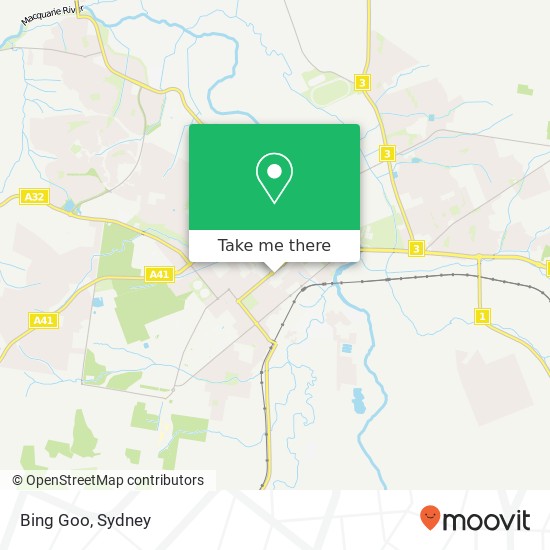 Bing Goo map