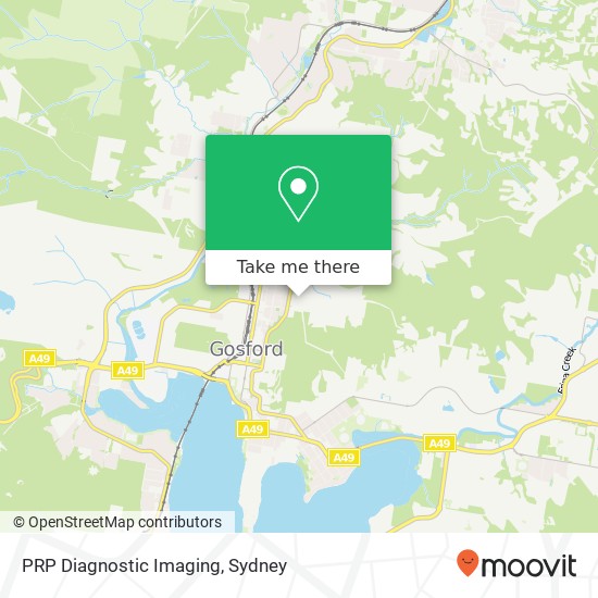 PRP Diagnostic Imaging map