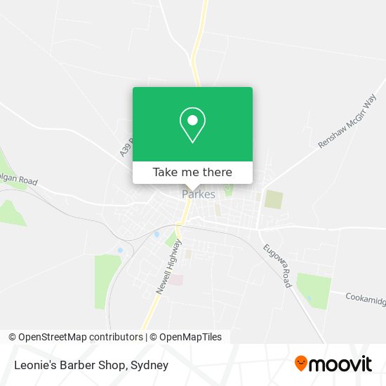 Leonie's Barber Shop map