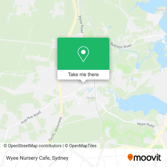 Wyee Nursery Cafe map