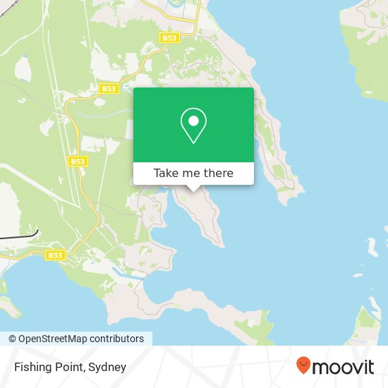 Fishing Point map