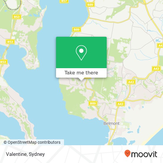Valentine map
