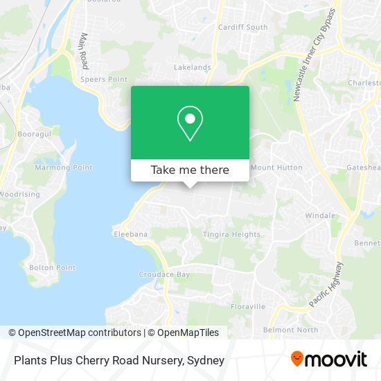 Plants Plus Cherry Road Nursery map