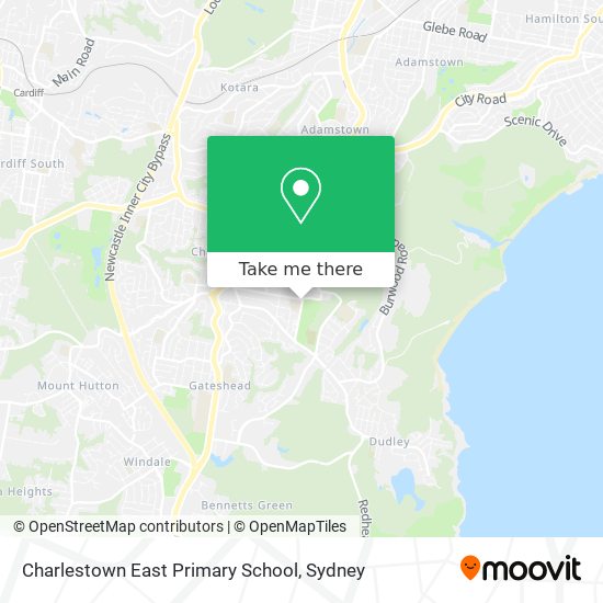 Mapa Charlestown East Primary School