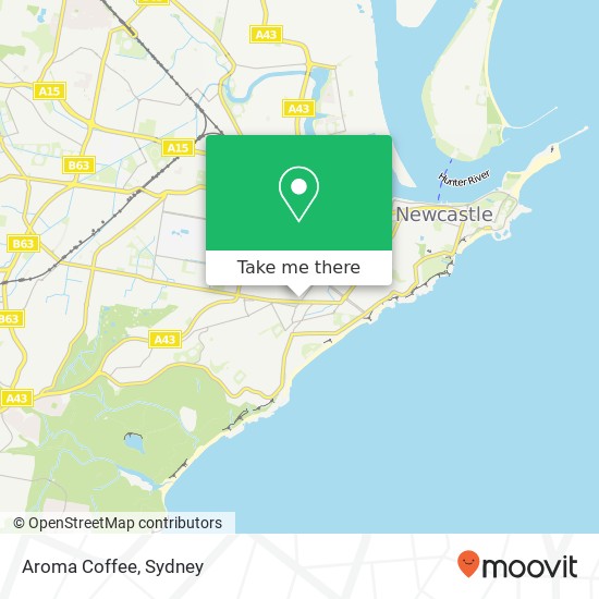 Aroma Coffee map