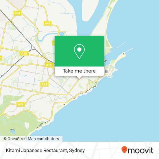 Kitami Japanese Restaurant map