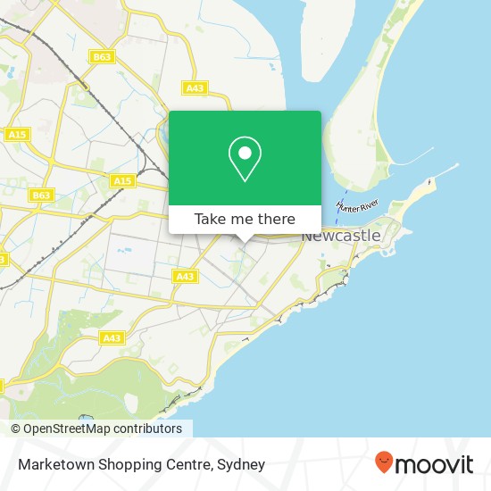 Marketown Shopping Centre map