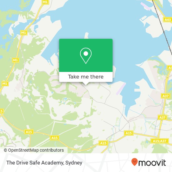 The Drive Safe Academy map