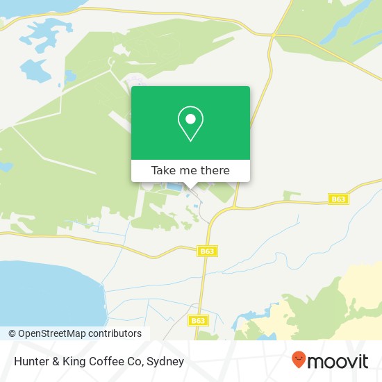 Mapa Hunter & King Coffee Co
