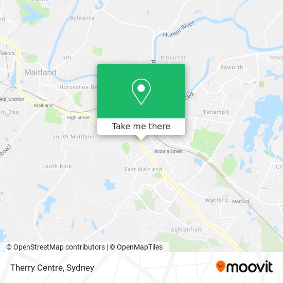 Therry Centre map