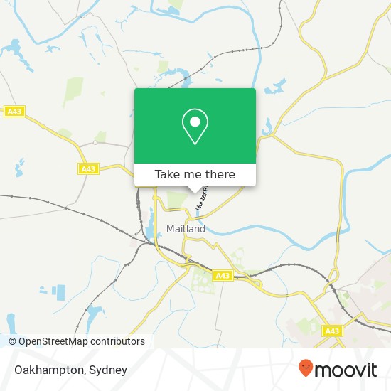 Oakhampton map