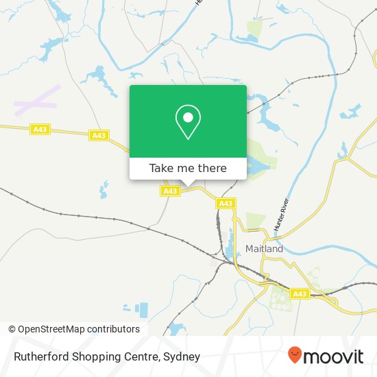Rutherford Shopping Centre map