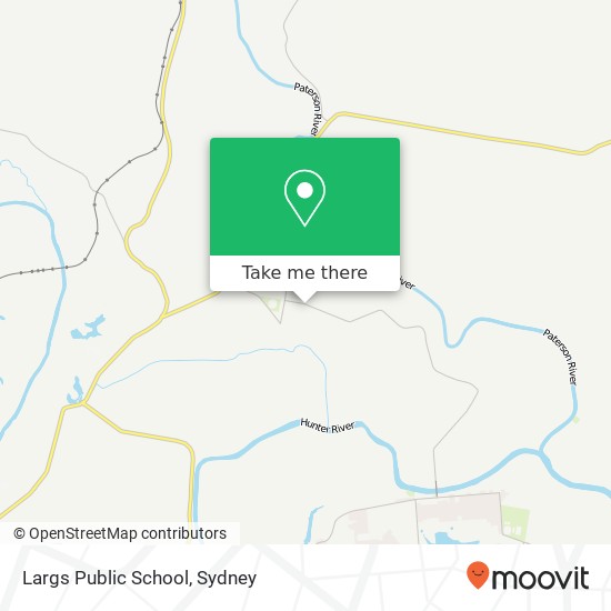 Mapa Largs Public School