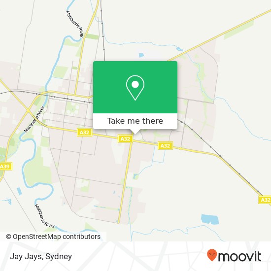 Jay Jays map