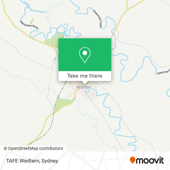 TAFE Wedtern map