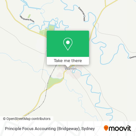 Principle Focus Accounting (Bridgeway) map