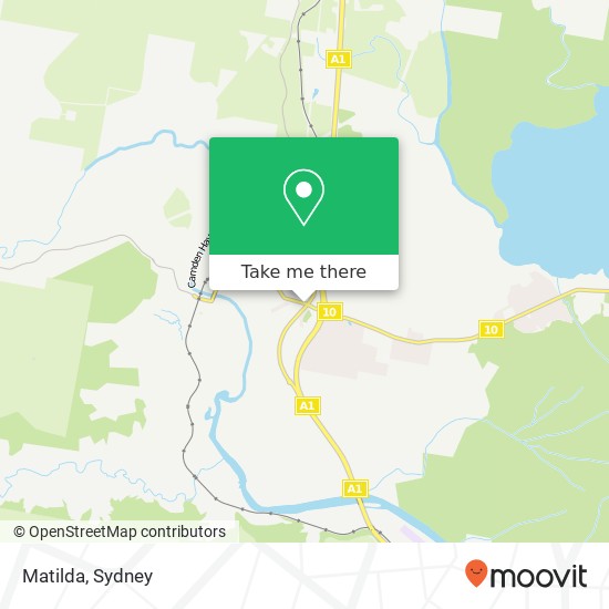 Matilda map