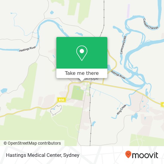 Hastings Medical Center map