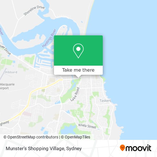 Munster's Shopping Village map