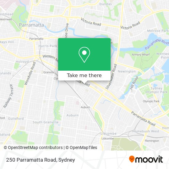 250 Parramatta Road map