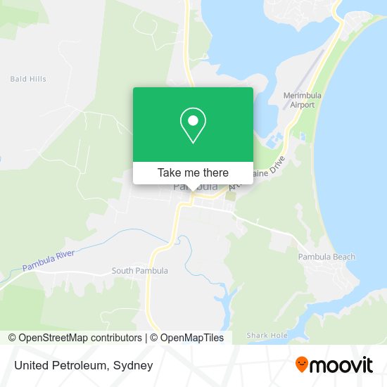 United Petroleum map