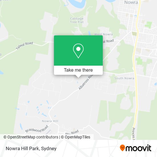 Mapa Nowra Hill Park