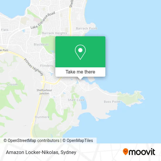 Mapa Amazon Locker-Nikolas