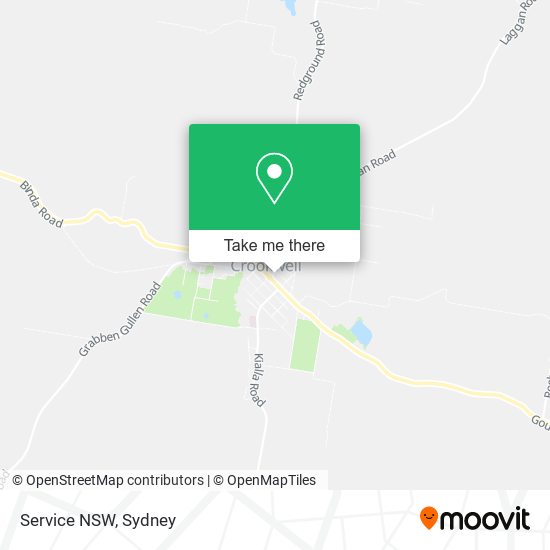 Mapa Service NSW