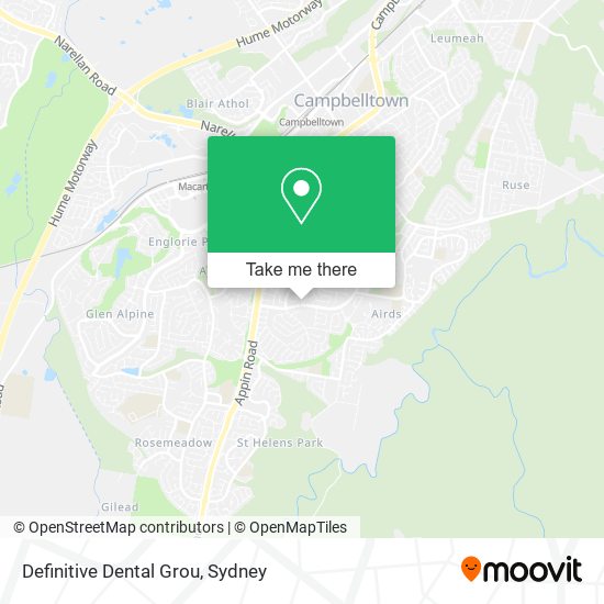Mapa Definitive Dental Grou