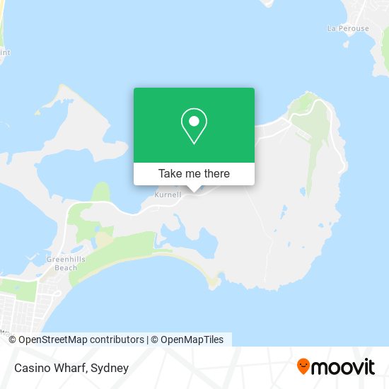 Casino Wharf map