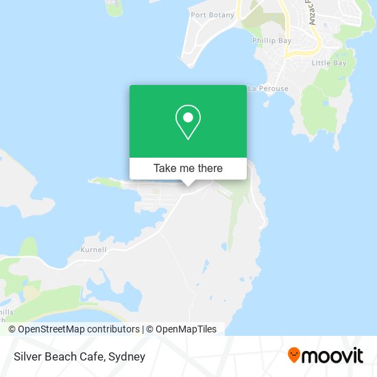 Mapa Silver Beach Cafe