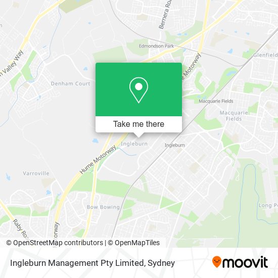 Ingleburn Management Pty Limited map