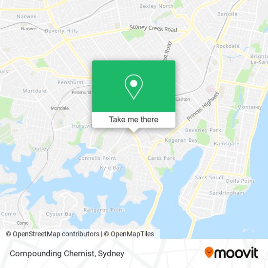 Compounding Chemist map