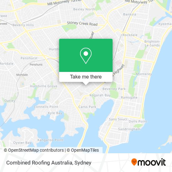 Mapa Combined Roofing Australia