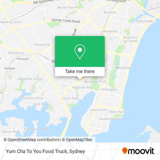 Yum Cha To You Food Truck map