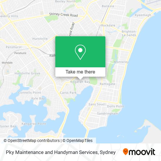 Pky Maintenance and Handyman Services map