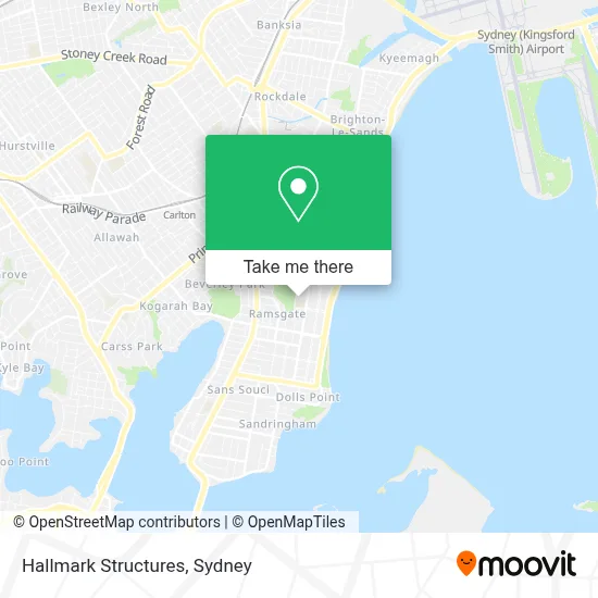 Mapa Hallmark Structures