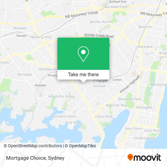 Mapa Mortgage Choice