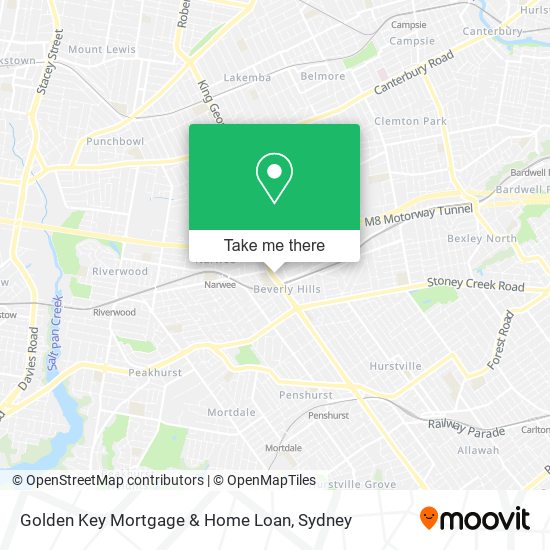 Golden Key Mortgage & Home Loan map