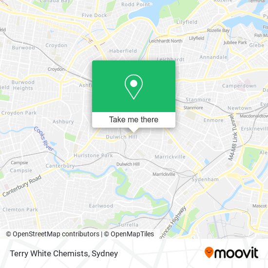 Terry White Chemists map