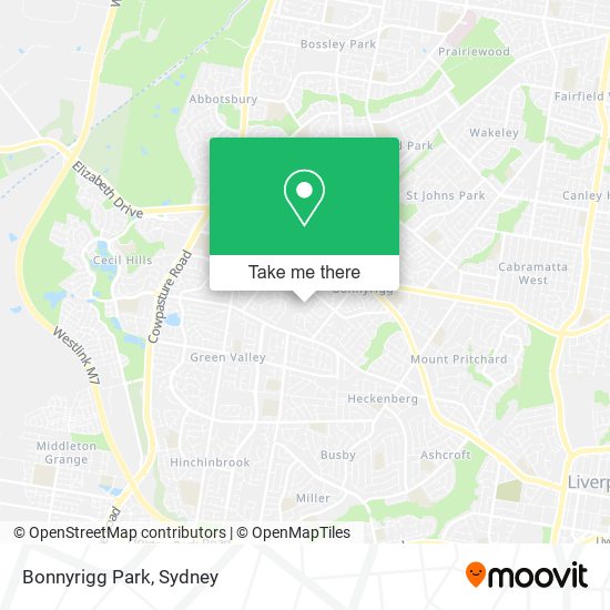 Bonnyrigg Park map