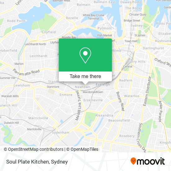 Soul Plate Kitchen map