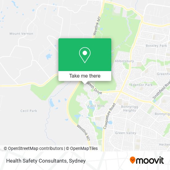 Health Safety Consultants map