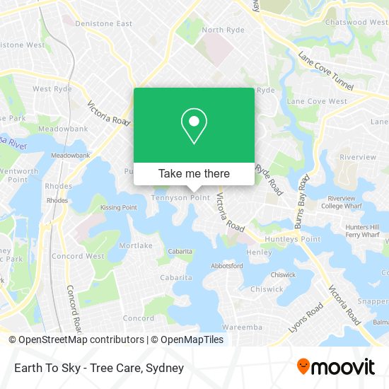 Earth To Sky - Tree Care map