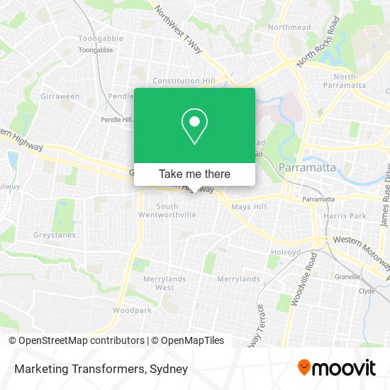 Mapa Marketing Transformers