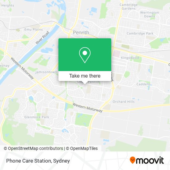Phone Care Station map