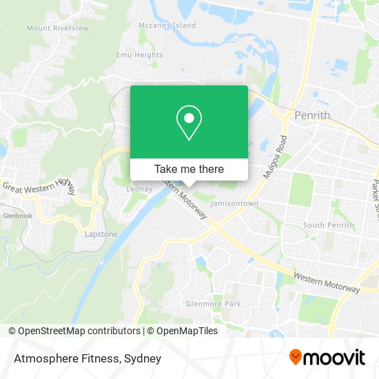 Atmosphere Fitness map