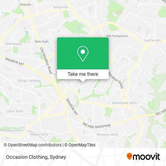 Occasion Clothing map
